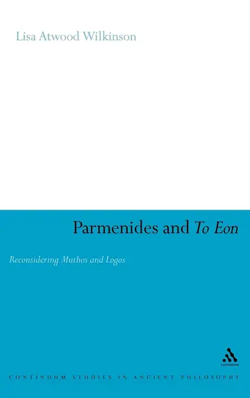 Cover of Parmenides and to Eon