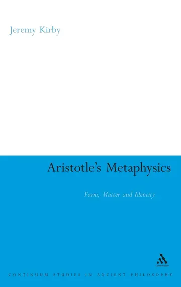 Cover of Aristotle's Metaphysics