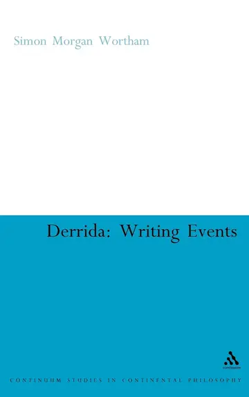 Cover of Derrida