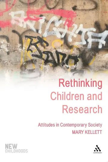 Cover of Rethinking Children and Research