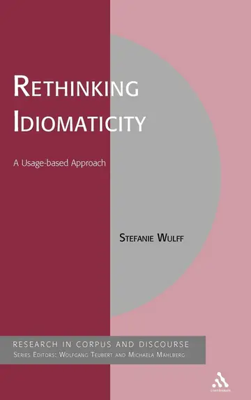 Cover of Rethinking Idiomaticity