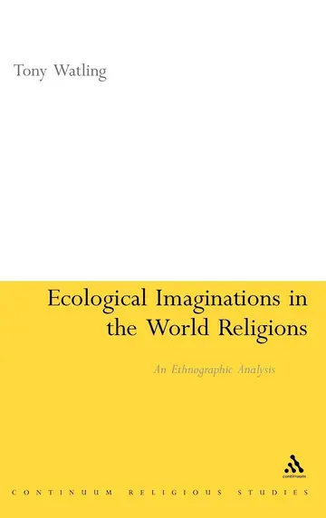 Cover of Ecological Imaginations in the World Religions
