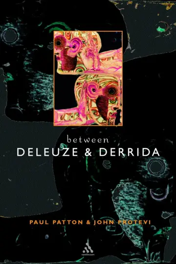 Cover of Between Deleuze and Derrida
