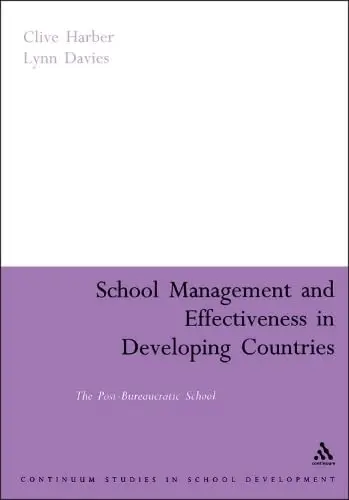 Cover of School Management and Effectiveness in Developing Countries
