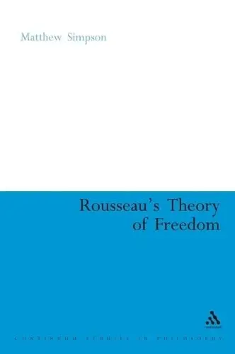 Cover of Rousseau's Theory of Freedom
