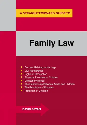 Cover of Straightforward Guide to Family Law, A