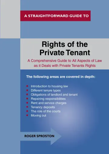 Cover of The Rights of the Private Tenant