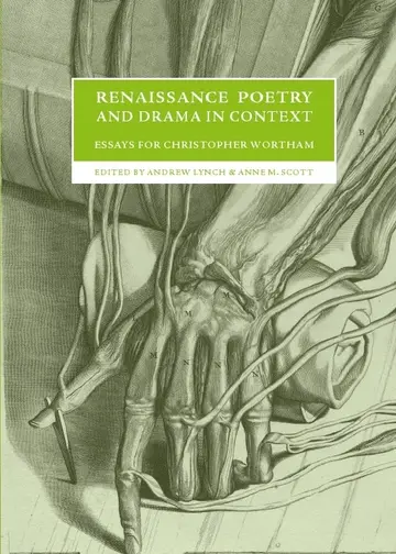 Cover of Renaissance Poetry and Drama in Context