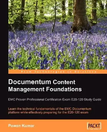 Cover of Documentum Content Management Foundations