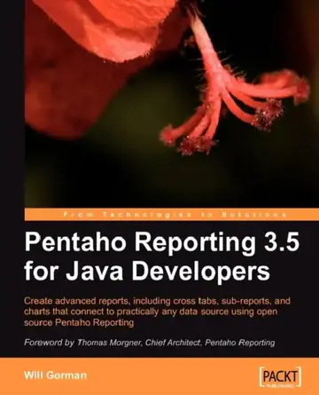 Cover of Pentaho Reporting 3.5 for Java Developers