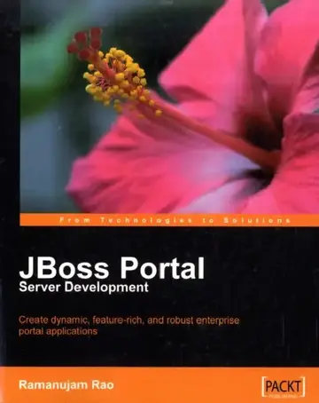 Cover of JBoss Portal Server Development