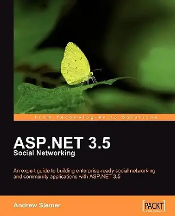 Cover of ASP.Net 3.5 Social Networking
