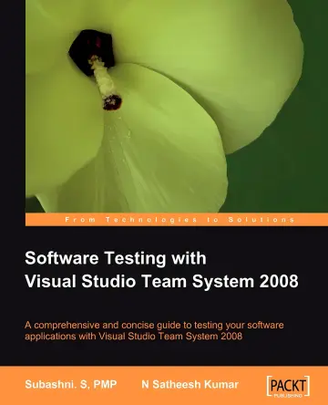 Cover of Software testing with Visual Studio team system 2008