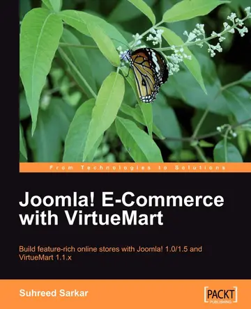 Cover of Joomla! E-Commerce with VirtueMart