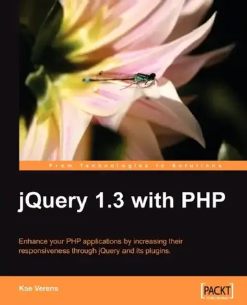 Cover of Jquery 1.3 with PHP