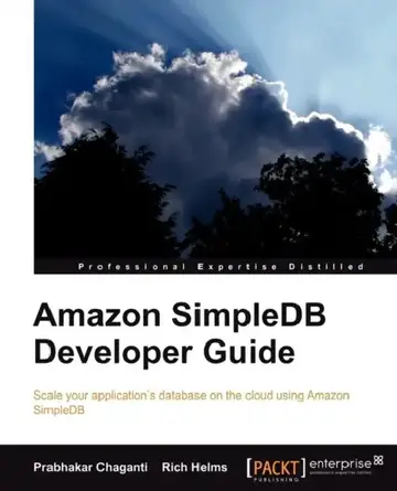 Cover of Amazon Simpledb Developer Guide