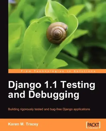 Cover of Django 1.1 Testing and Debugging