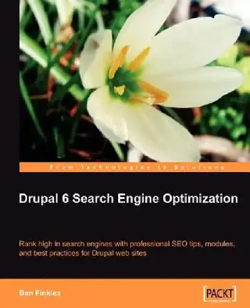 Cover of Drupal 6 Search Engine Optimization