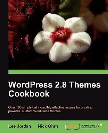 Cover of Wordpress 2.8 Themes Cookbook