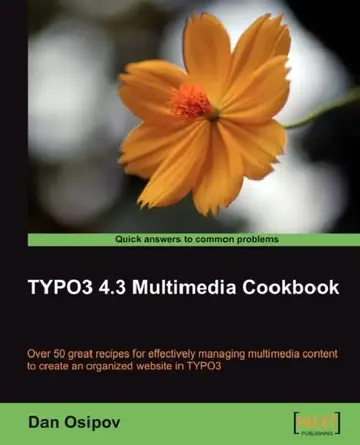 Cover of Typo3 4.3 Multimedia Cookbook