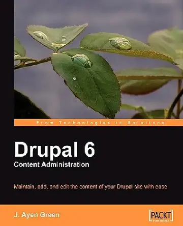 Cover of Drupal 6 Content Administration