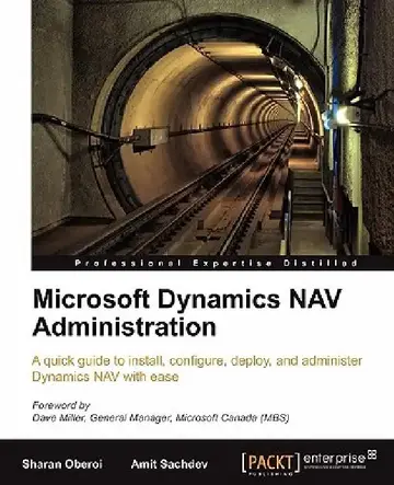 Cover of Microsoft Dynamics Nav Administration