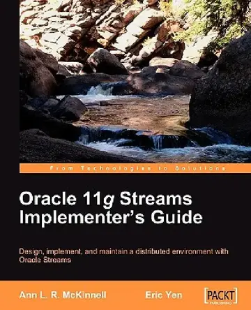 Cover of Oracle 11g Streams Implementer's Guide