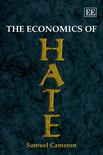 Cover of The Economics of Hate