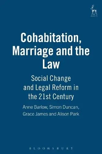 Cover of Cohabitation, Marriage and the Law