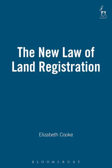 Cover of The New Law of Land Registration