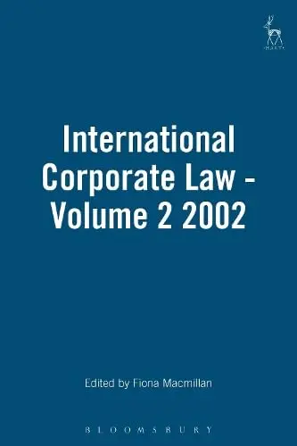 Cover of International Corporate Law