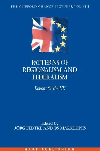 Cover of Patterns of Regionalism and Federalism