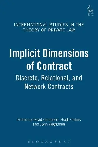 Cover of Implicit Dimensions of Contract