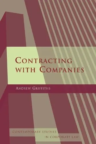 Cover of Contracting with Companies. Contempories Studies in Corporate Law