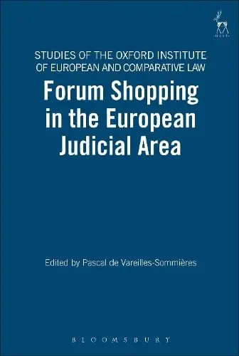 Cover of Forum Shopping in the European Judicial Area