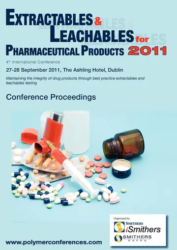 Cover of Extractables & Leachables 2011 Conference Proceedings