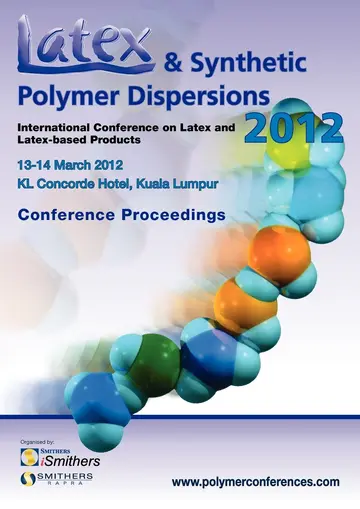 Cover of Latex and Synthetic Polymer Dispersions 2012 Conference Proceedings