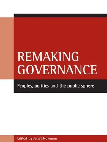 Cover of Remaking Governance