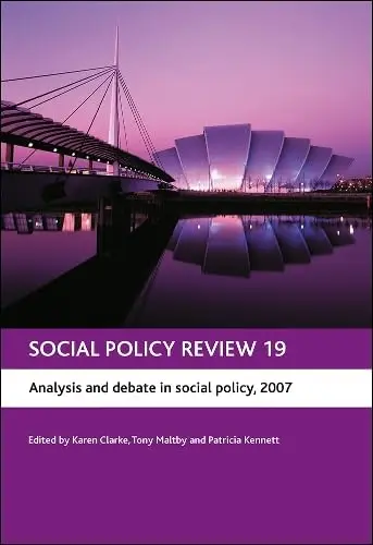 Cover of Social Policy Review 19