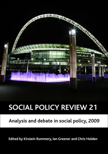 Cover of Social Policy Review 21