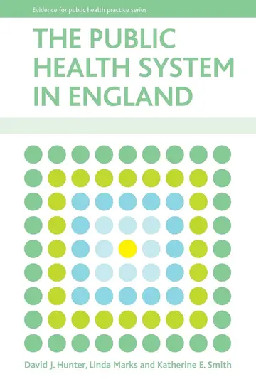 Cover of The Public Health System in England