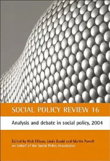 Cover of Social Policy Review 16