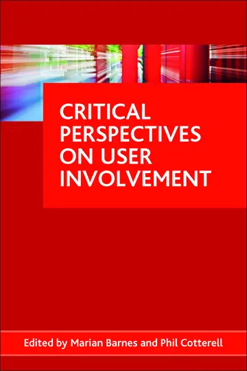 Cover of Critical Perspectives on User Involvement