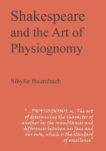Cover of Shakespeare and the Art of Physiognomy