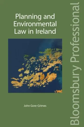 Cover of Planning and Environmental Law in Ireland