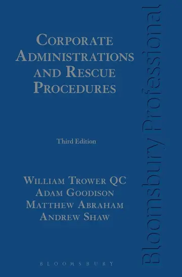 Cover of Corporate Administrations and Rescue Procedures