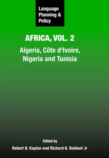 Cover of Language Planning and Policy in Africa, Vol. 2