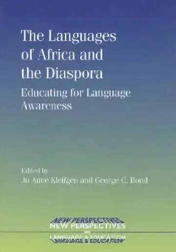 Cover of The Languages of Africa and the Diaspora