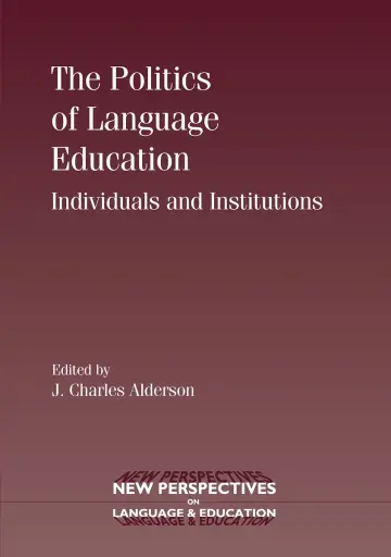 Cover of The Politics of Language Education