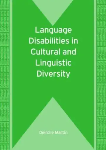 Cover of Language Disabilities in Cultural and Linguistic Diversity